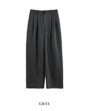 Marina two-tuck banding balloon slacks