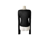 Robo Tencel See-through Snap Cardigan