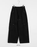 [unisex] Onnew banding wide cargo pants