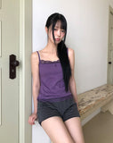 [MADE] Rec Button Lace Sleeveless