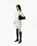 Layered Mesh Nylon Sweatshirts