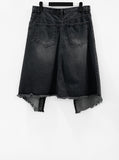 Rimsha Denim Wrap Skirt