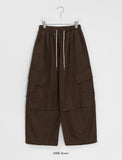 [Unisex] Cohind Banding Diagonal Cargo Wide Pants