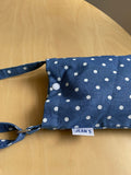 Yoonsi Dot Denim Mini Crossbody Bag