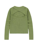 CUT OFF LS KNIT