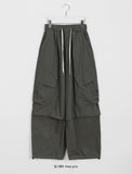 [unisex] Ruku String Banding Balloon Cargo Wide Pants