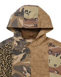 Camouflage Zip-Up Hooded Jacket