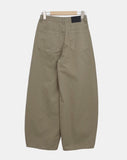 Sweden Curved Cotton Pants
