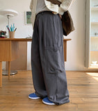 [unisex] Edel cotton cargo banding pants