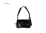 Seongah Two-Pocket Eyelet Shoulder Bag