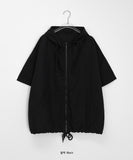 Hyoshi Summer Hood Short Sleeve Wind Jumper