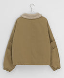 Yoonki Wool Bomber Short Jumper Jacket