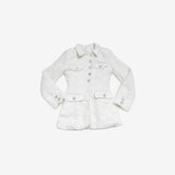 Antio Tweed Jacket + Tweed Shorts Set