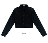 BACK BANDING CROP SH