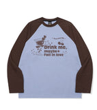 Cherry Cocktail Raglan Long Sleeve
