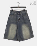 Maha Carpenter Bermuda Denim Pants