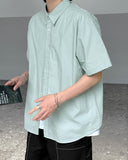 Light cotton short sleeve shirt