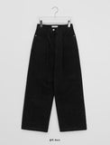 Hanpo Pintuck Peach Fuzz Wide Pants