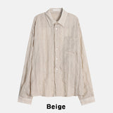 MUSEE SUMMER WRINKLE SHIRT