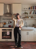 Taise Crop V-Neck Cardigan