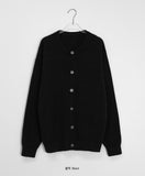 [unisex] Onui Round Over Knit Cardigan