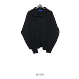 Hachi warmer balloon collar cardigan