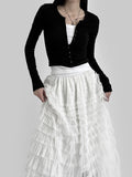 Sand Tube Top Layered Cardigan