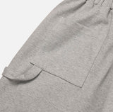 Drag rivet sweat half pants