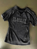 Pigment V-neck Brooklyn Muscle Fit Short Sleeve