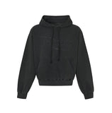 [LAN ARCHIVE] Pigment Patch Logo Crop Hoodie