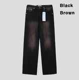 Terne semi wide denim pants