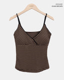 Popteen Striped Sleeveless Cap