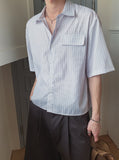 Holden Stripe Crop Shirt