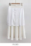 Lanin Basic Flare Long Skirt