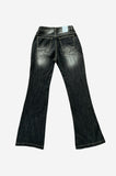 Snap Slit Denim Pants