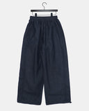 Tenshi Non-Fade Raw Fabric Two-Way Pin Tuck Banding Pants