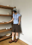 ♥ BUTTON STRAP CHECK SH