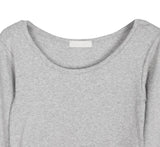 Dian Modal U-Neck Long Sleeve Tee