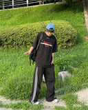Junkie button track pants