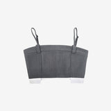 Ner shirt + bustier + pleated skirt set