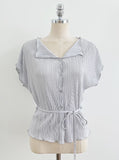 Weave Pleats Cardigan