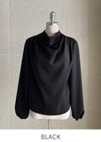 Taylors Turtle Shirring Blouse