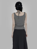 Layered Twist Halter Sleeveless