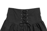 Morning Eyelet Mini Flared Skirt