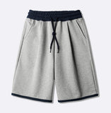 Flash Summer One-Tuck Color Matching Half Pants