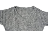 Picker V-neck Loose Cable Knit