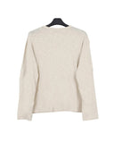 Heren Roll-up Slub Henley Neck Long Sleeve