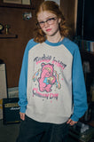 Honey Teddy Raglan Sweatshirt