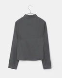 Nua Two-Pocket V-Neck Slim-Fit Long-Sleeve Shirt