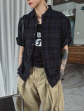 Prolly Check Roll-up Short Sleeve Shirt